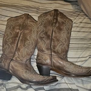 Corral cowhide boots size 12